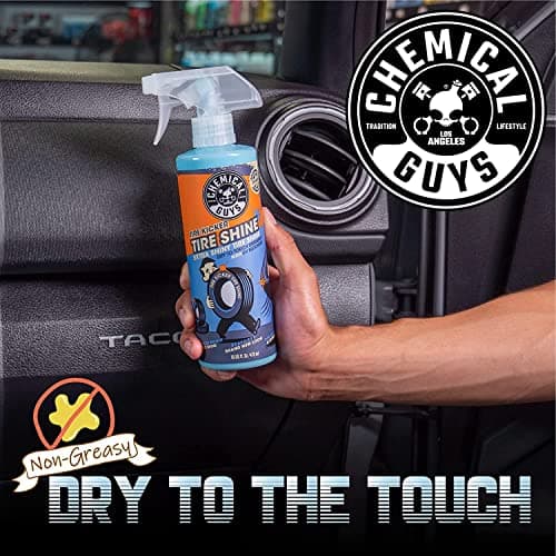 Chemical Guys Tire Kicker Sprayable Extra Glossy Tire Shine Spray, Dry-to-Touch Dressing - Restores Wet Look to Rubber, Vinyl, and Plastic, Safe for Cars, Trucks, Motorcycles, RVs, and More - 16 oz — view 7