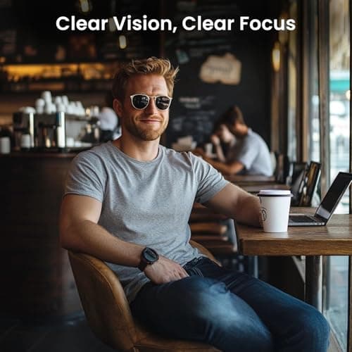 EVEO Eyeglass Cleaner Spray - Glasses Cleaner No Streaks Technology & Microfiber Cleaning Cloth - Glasses Cleaning Kit, Eye Glass Cleaners Spray Lens Cleaner - Screen & Eye Glasses Kit (2 Pack) — view 6