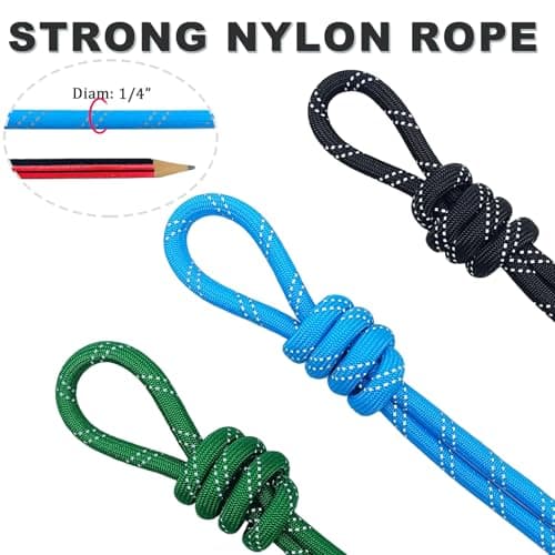 WYuZe 7FT Slip Lead Training Leash for Small Dogs No Pull Rope Dog Leash — view 4