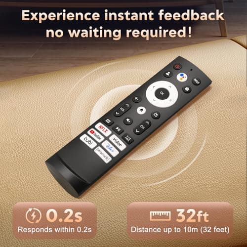 Voice Remote Control Replacement for Hisense Smart Google TV，Compatible with Hisense QLED UHD Mini-LED ULED Google TVs — view 4