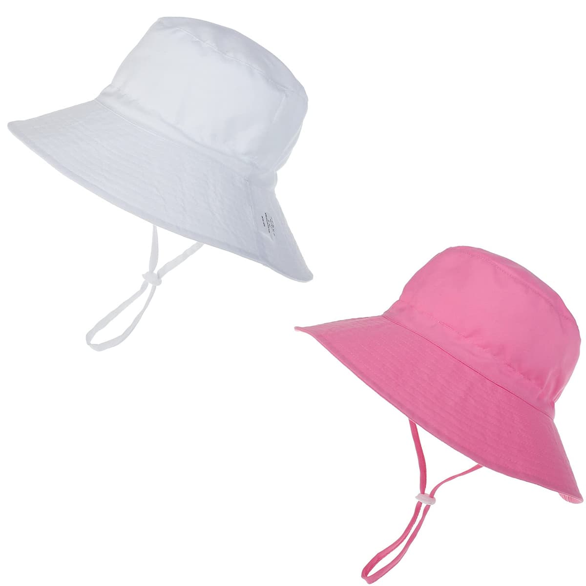 DRESHOW Baby Sun Hat Toddler Sun Protection Animal Cap Unisex Summer Bucket Hat with Chin Strap UPF 50+