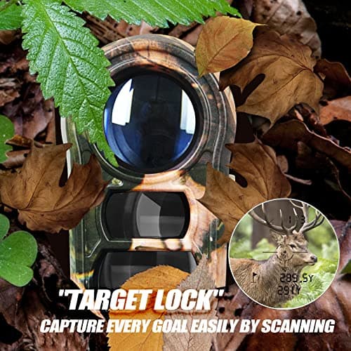 REVASRI Hunting Laser Rangefinder with Rechargeable Battery 1000 Yards Hunting Range Finder with Target Acquisition Technology Easy-to-Use Clear Accurate Rangefinders for Hunters — view 5