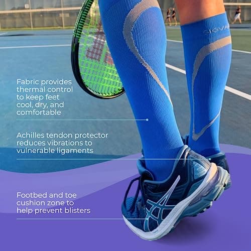 Men's & Women's 20-30mmHg Athletic Performance Sock Size: Large Small (LS), Color: Black 99 by Sigvaris — view 3