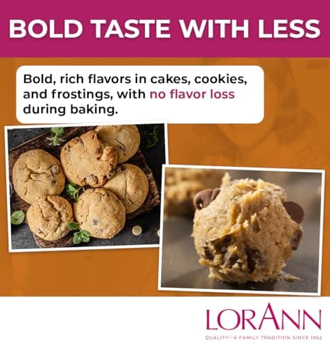 LorAnn Cookie Butter Bakery Emulsion, 4 oz - Intense Cookie Flavor Extract for Baking, Cookies, Frosting, Ice Cream, Smoothies and Beverage - Vegan, Gluten, Sugar, and Nut Free — view 5