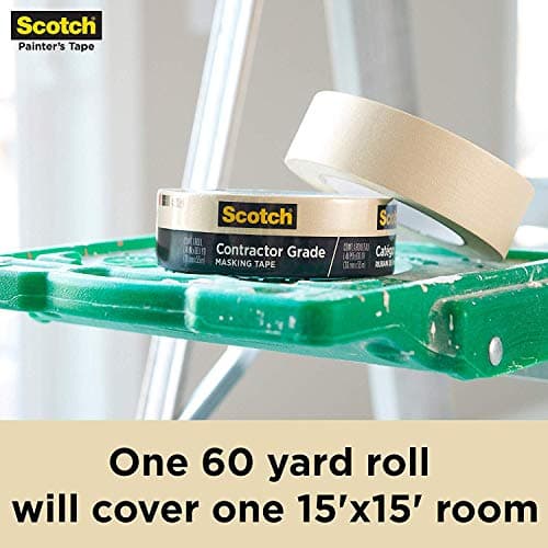 Scotch Painter’s Tape Masking Tape, Contractor Grade 24 mm (1 Roll) - 2020 — view 5