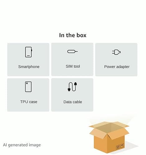 NUU N10 Basic Cell Phone for T-Mobile, Mint, Metro, Qlink, Tello and More 4GB/128GB, Perfect for Teenagers, Dual SIM 4G, Octa-Core 6.6" 90Hz HD+, Unlocked Phones Android Phone 15, US Warranty (White) — view 9