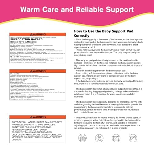 Baby Lounger for Newborn 0-24 Months, Infant Support Cushion Compliant with 16 CFR 1243, Soft Cotton Portable Infant Lounger for Supervised Awake Time, Washable Cover (Pink), Pallet of Product — view 7