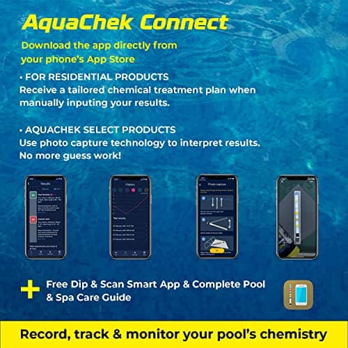 AquaChek 511244-02 Yellow 4-in-1 Free Chlorine Test Strips (2 Pack) — view 4
