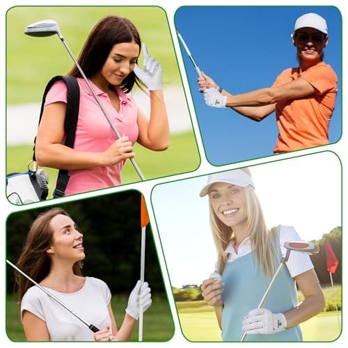 GIAMZONP Womens Golf Glove for Left or Right Hand 1 Pack, Breathable Lightweight Ladies Golf Glove with Non-Slip Grip for Women Golfers — view 5