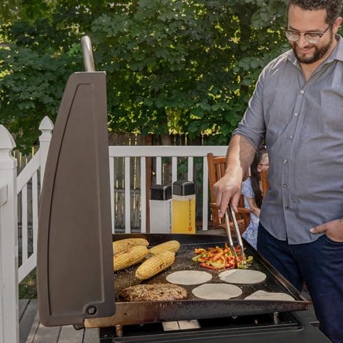 Blackstone 5857 Omnivore 28" Griddle Hood, Black — view 4