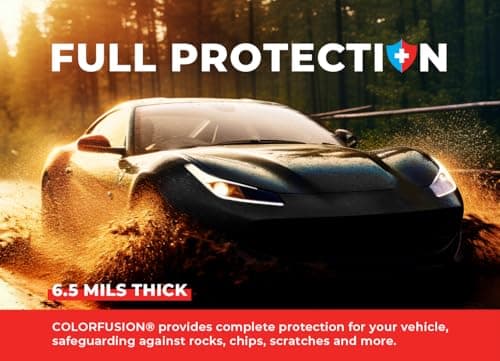 ColorFusion PPF by VViViD, Gloss Cosmic Blue Dry Apply PPF Vinyl Car Wrap Roll 1ft x 5ft — view 5