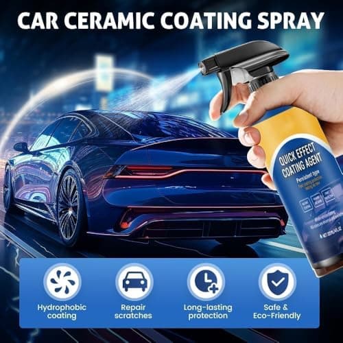 Quick Effect Coating Agent for Car,2026 New Car Coating Spray,Waterless Wash & Scratch Repair Spray, Removes Oil Film, Enhances Gloss & Hydrophobic Protection — view 3