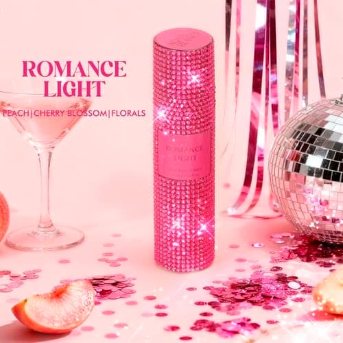 Body Spray for Women, Romance Light, Pink Bling Fragrance Mist, 3.4 fl oz