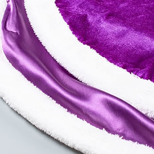Party Chili Princess Cape Costume Cloak for Girls 3-12 Years, Purple, 6-7 Years — view 6