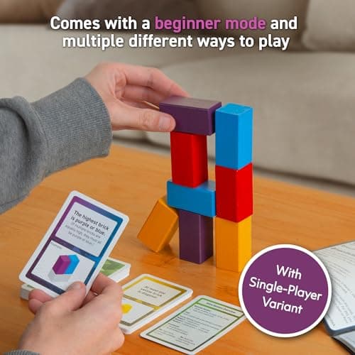Towerbrix - Cooperative Building Game | Quick Family Game | Hidden Objective | Ages 10 & UP | Kosmos — view 4