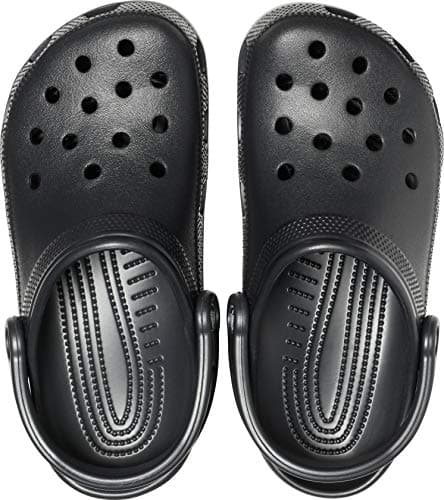 Crocs Unisex-Adult Classic Clog, Clogs for Women and Men, Black, 13 Women/11 Men — view 2