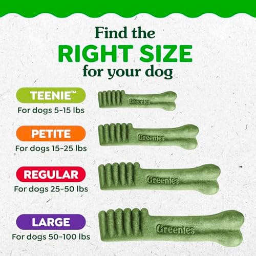 Greenies Veterinarian-Recommended Adult Natural Dental Dog Treats Large Size, Dog Dental Chews, Original Flavor, 6 oz. Pack, 4 Count — view 11