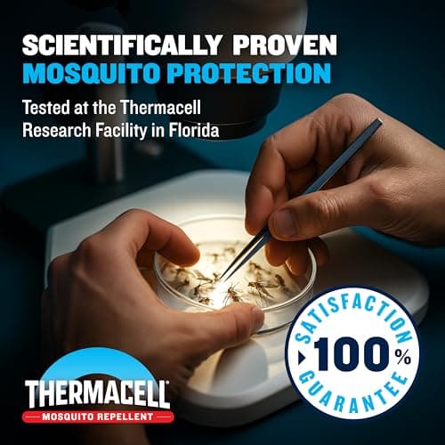 Thermacell E-ZoneGuard Patio Max Rechargeable Mosquito Repeller with 20-Foot Zone of Scientifically Proven Outdoor Protection; 12-Hr Battery; 36-Hr Refill; Bug Spray Alternative; Fast Charging Dock — view 2