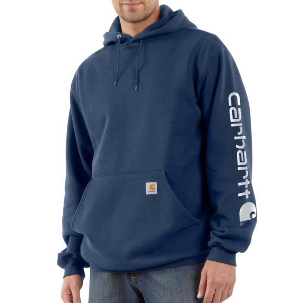 Carhartt Workwear Kapuzenpullover Hoodie Original Fit mit Ärmellogo