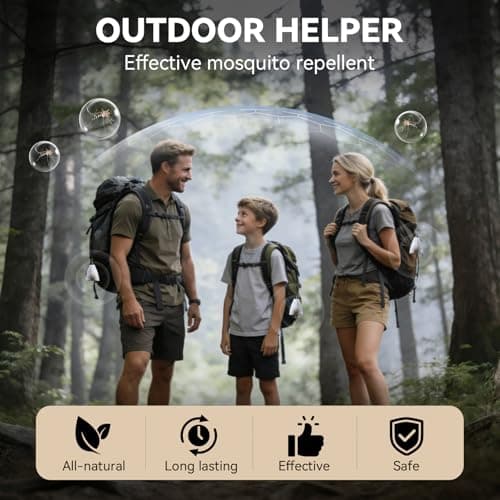 Mosquito Repellent 36 Balls – Mosquito Repellent Outdoor Patio & Indoor, Natural Mosquito Deterrent for Yard, Patio, Camping & Travel