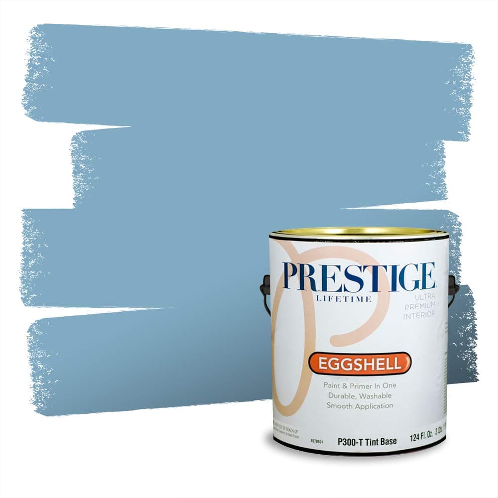 PRESTIGE Paints Interior Paint and Primer In One, 1-Gallon, Semi-Gloss, Comparable Match of Valspar* Dewdrop* — view 873