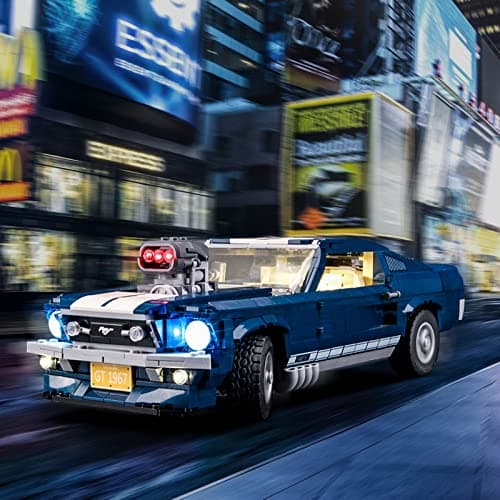 Lightailing Light Set for (Creator Expert Ford Mustang) Building Blocks Model - Led Light kit Compatible with 10265(NOT Included The Model) — view 2