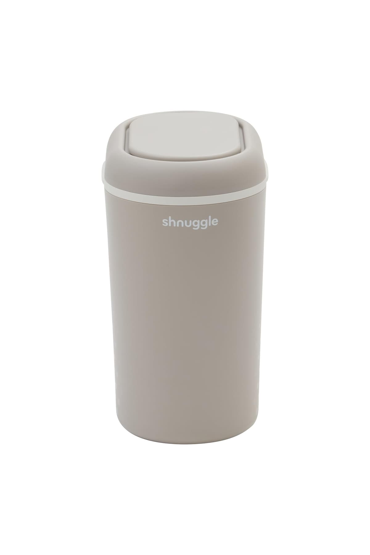 Shnuggle Eco-Touch - Cubo de pañales (cubo de pañales) | Sistema de eliminación de pañales ecológico | Sin recargas costosas - Utiliza cualquier bolsa | Bloqueo de olor de doble sellado | Fácil de — view 2