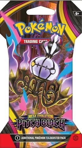 Pokemon TCG: Mega Evolution Pitch Black Sleeved Booster — view 2