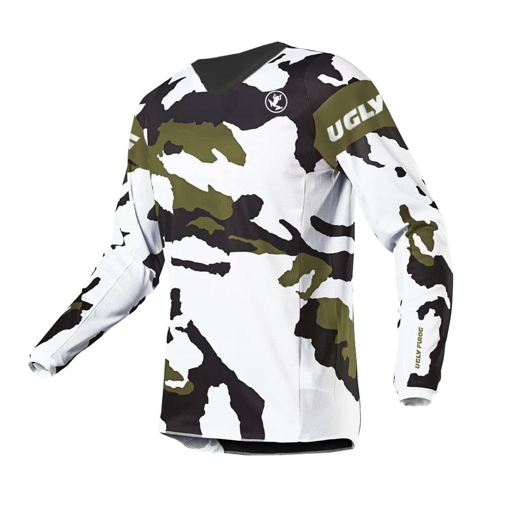 UGLY FROG Downhill Jersey Mens Bike Wear Rage Cycling/Motocross Clothes Mountain Bike Shirt MTB BMX — view 9