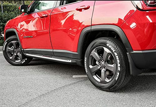 Mud Flaps Kit for Jeep Compass 2017-2024 Mud Splash Guard Front and Rear 4-PC Set by TOPGRIL — view 4