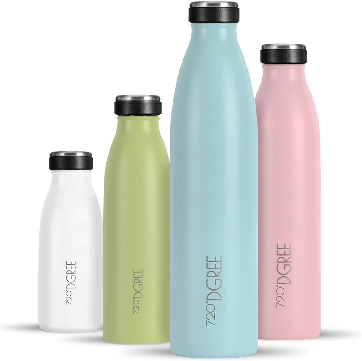 720°DGREE Vaccum Insulated Water Bottle “milkyBottle“ - 750 ml - Insulated, Leakproof, BPA-Free, Thermo Flask - for Sports, Gym, Fitness, School, Kids, Travel, Outdoor, Hot, Cold & Carbonated Drinks — view 20