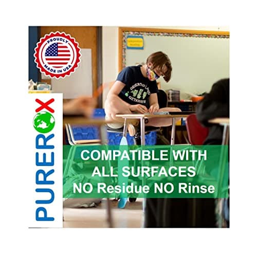 PUREROX disinfectant (16oz, 2pk) Eliminate viruses Norovirus, MRSA, Athlete Foot Fungus, Bacteria. Hospital Grade. Safe for Use Anywhere. No residue. No Rinse. Suitable for All Surfaces.… — view 3