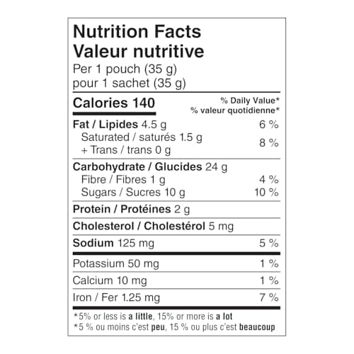 Bear Paws Chocolate Chip Cookies - Soft Cookie Snack Packs, School Snacks, Made With Real Chocolate Chips, Peanut Free, Family Pack, 490g, 14 Pouches