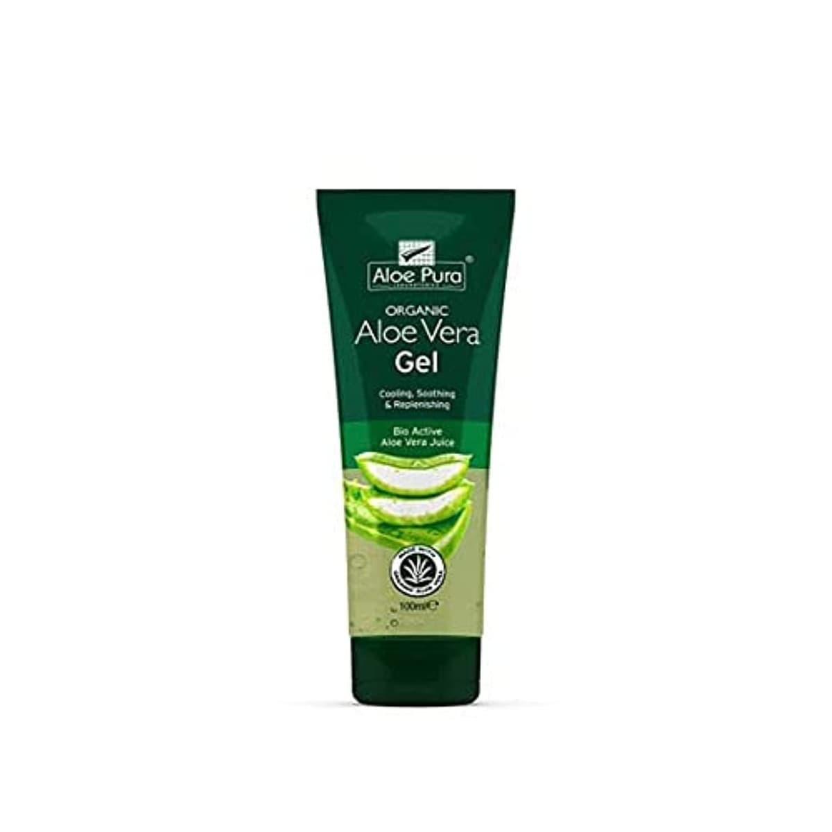 Aloe Pura, Organic Aloe Vera Gel, Natural, Vegan, Cruelty Free, Paraben & SLS Free, Cooling, Soothing, 100ml — view 8