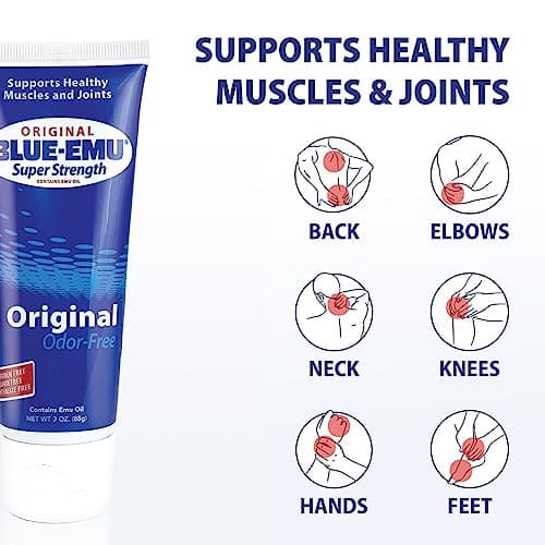 BLUE-EMU Original Super Strength Cream, Soothing Muscle & Joint Support, 3 Oz — view 2