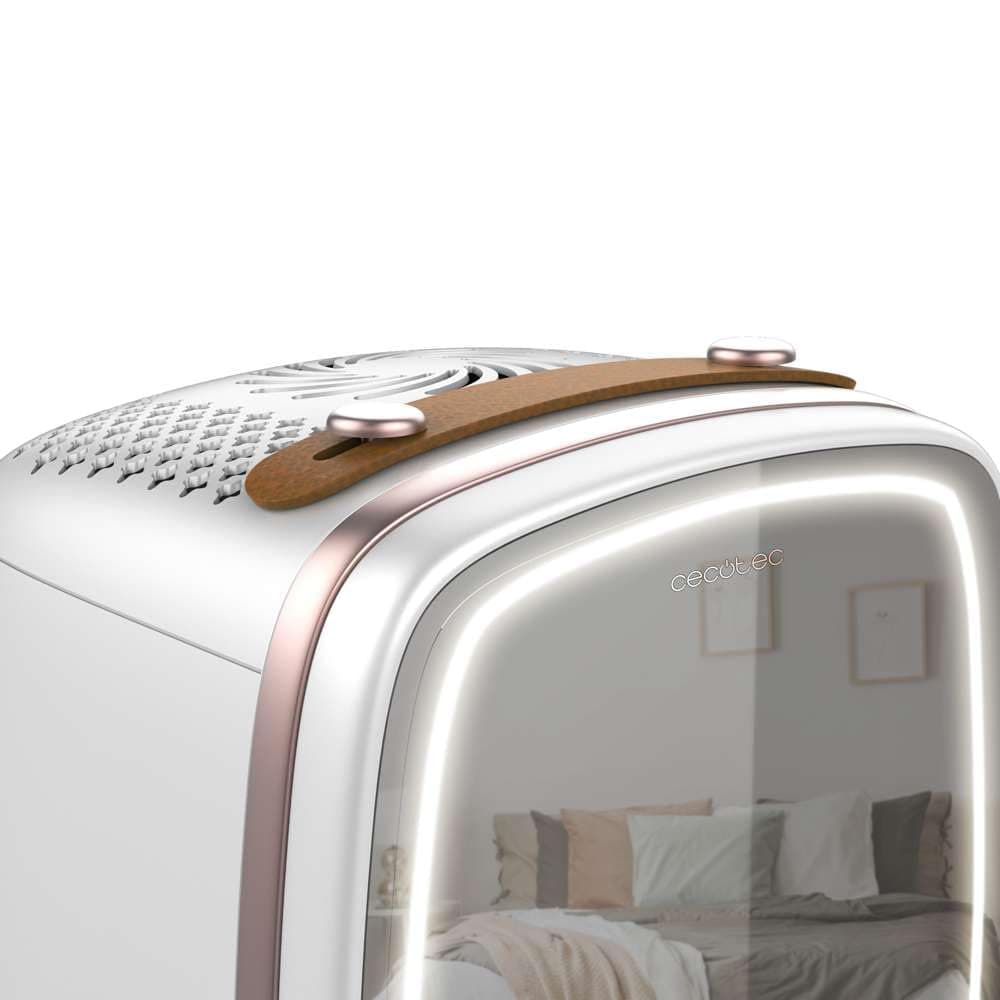Cecotec Nevera Pequeña de Cosméticos 6L Bamba CoolingBeauty 6000 Mirror. Mini Frigorífico con Puerta con Espejo Exterior, Luz LED con 3 Intensidades, Enfriamiento hasta 10ºC — view 4