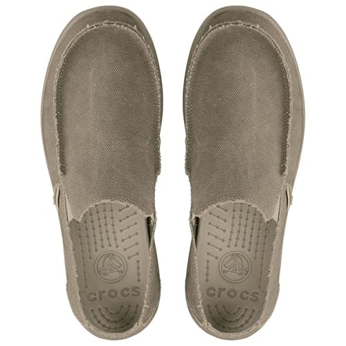 Crocs Men's Santa Cruz Loafers, Khaki/Khaki, 11 — view 4