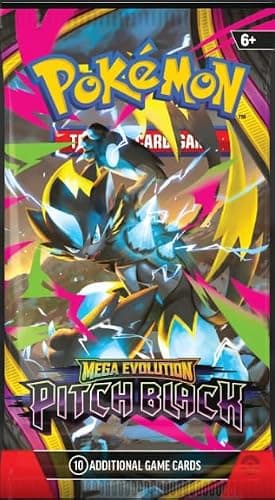 Pokemon TCG: Mega Evolution Pitch Black Sleeved Booster — view 4