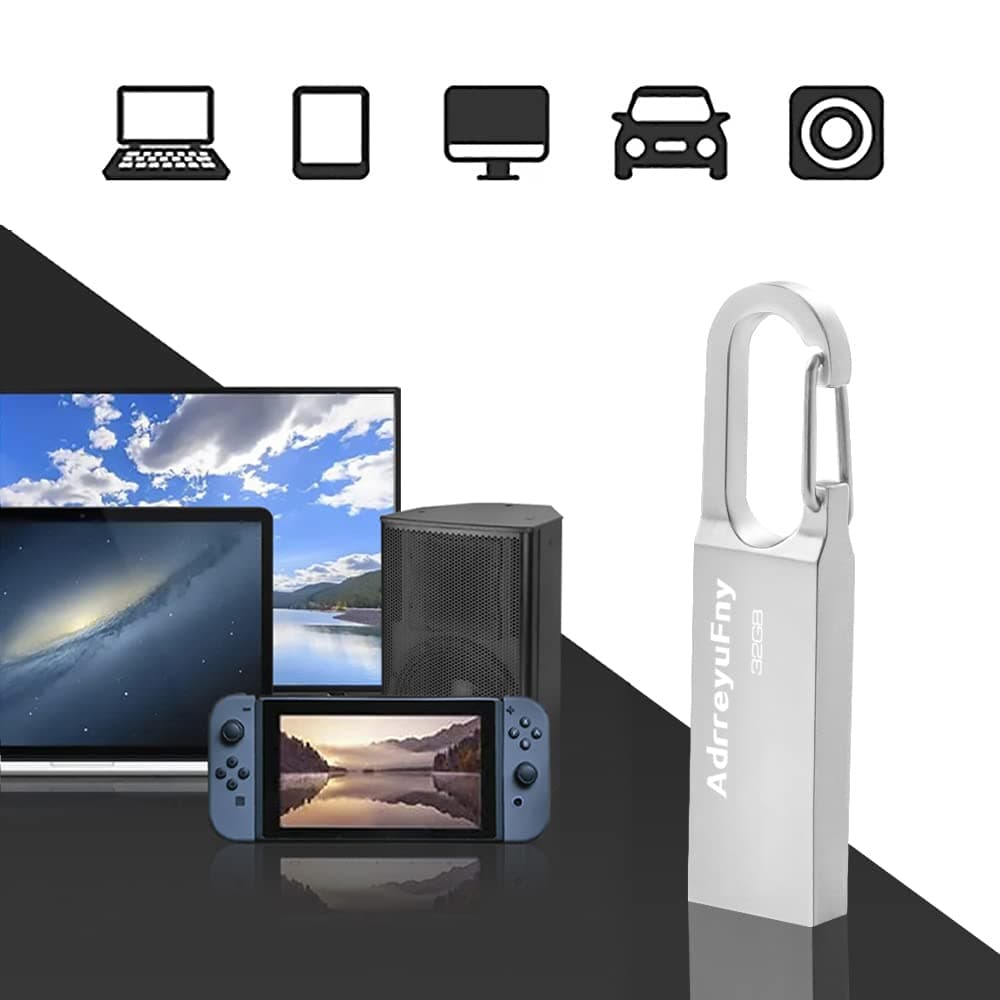 Memoria USB C 128GB, 2 en 1 OTG Tipo C Pendrive 128 Gigas USB 2.0 Flash Drive Portátil Pen Drive Mini USB Stick para Smartphones, Tabletas, PC, Almacenamiento DE Datos Externo Etc (Azul) — view 5