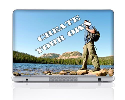 Personalized Laptop Notebook Skin Sticker Cover Art Decal, Customize with Your Artwork or Picture (15.6 Inch, Customized)