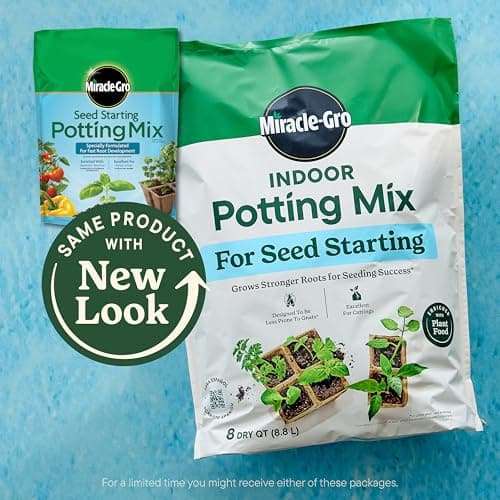 Miracle-Gro Indoor Potting Mix for Seed Starting, 8 qt. (2-Pack)