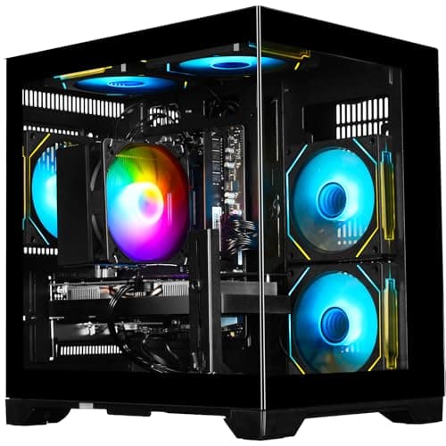 WIWB Prebuilt Gaming PC – Ryzen 5 4500, GeForce RTX 3050 Desktop