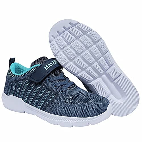 MAYZERO Kids Tennis Shoes Toddler Running Shoes Lightweight Athletic Shoes Breathable Walking Shoes Fashion Sneakers for Baby Boys and Girls — view 3