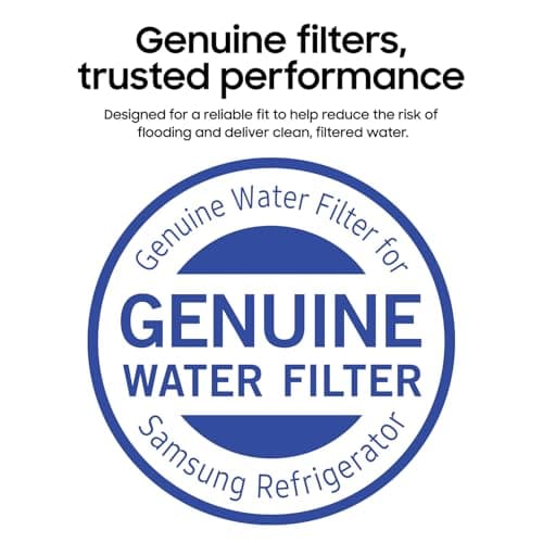 SAMSUNG Genuine Filter for Refrigerator Water and Ice, Carbon Block Filtration for Clean, Clear Drinking Water, 6-Month Life, HAF-CIN/EXP, 1 Pack — view 4
