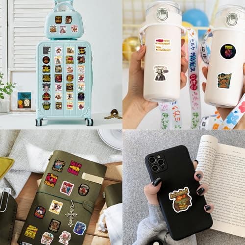 60Pcs DCC This is an Outrage Princess Donut Sticker Funny Dungeon Book Crawler Reading Carl Merch Stickers — view 5