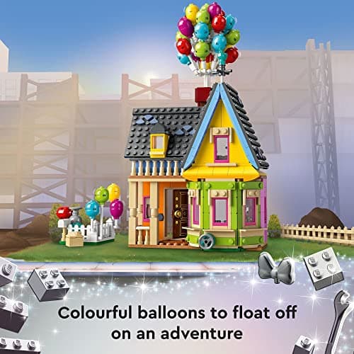 LEGO Disney and Pixar ‘Up’ House, Classic Disney Celebration Building Toy Set for Kids and Movie Fans Ages 9 and Up, A Fun Gift for Fans and Anyone Who Loves Creative Play, 43217 — view 3