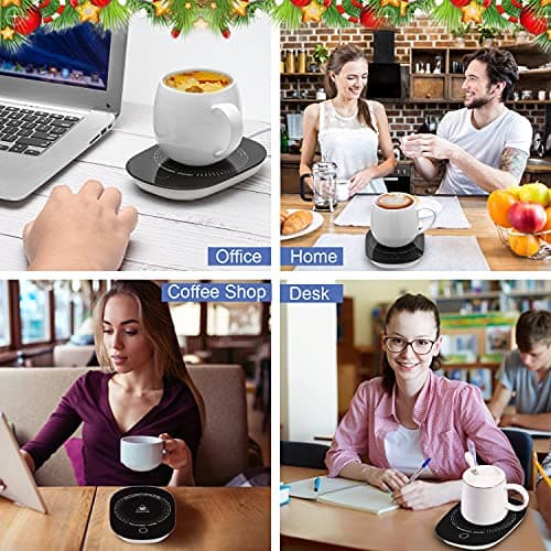Coffee Mug Warmer for Desk with Auto Shut Off, Coffee Cup Warmer for Desk Office Home-Coffee Gifts — view 3