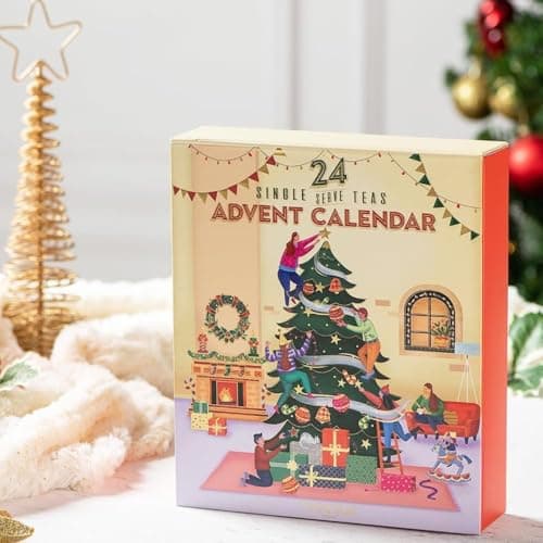 VAHDAM Christmas Tea Bags Gift Set | Limited Edition – 24 Unique Flavors | Luxury Holiday Tea Gift Box | Christmas Tea Present for Women, Men & Adults — view 5