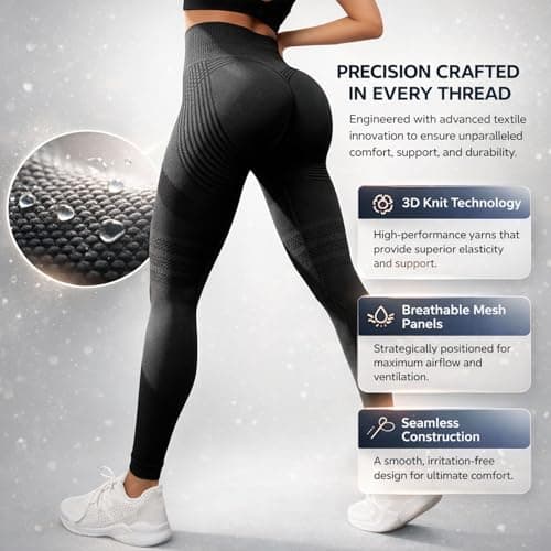 2026 NEW 3D Cellulite Leggings Breathable Multiple Colors/Styles High Waist 3D Anti Cellulite Leggings for Women (Black,XX-Large) — view 5