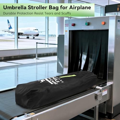 Guiseapue Umbrella Strollers Bag for Airplane Travel Bag for Air Travel, Stroller Cover Accessories Fits Most Single Umbrella Baby Strollers, Christmas Baby Shower Gifts, Flying Essentials